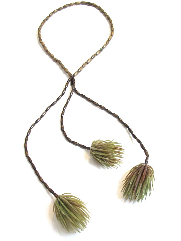 Melinda Young, Brown Triple Spiker Neckpiece